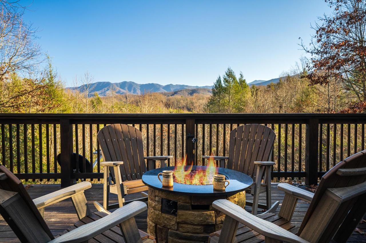 Buckhorn Hideaway By Stony Brook Cabins Gatlinburg Eksteriør bilde
