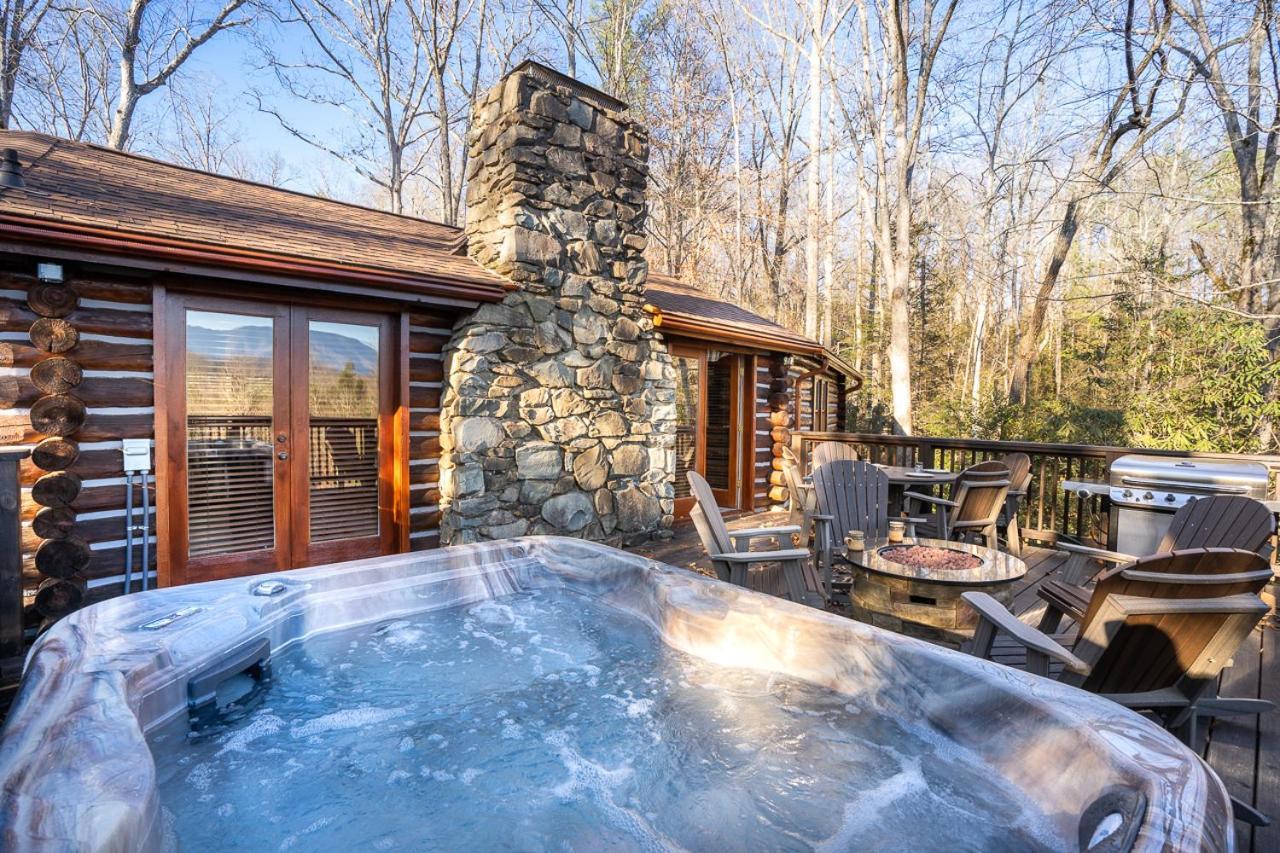Buckhorn Hideaway By Stony Brook Cabins Gatlinburg Eksteriør bilde